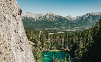 The right choice of equipment for mountaineering mountain climber