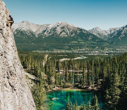 The right choice of equipment for mountaineering mountain climber